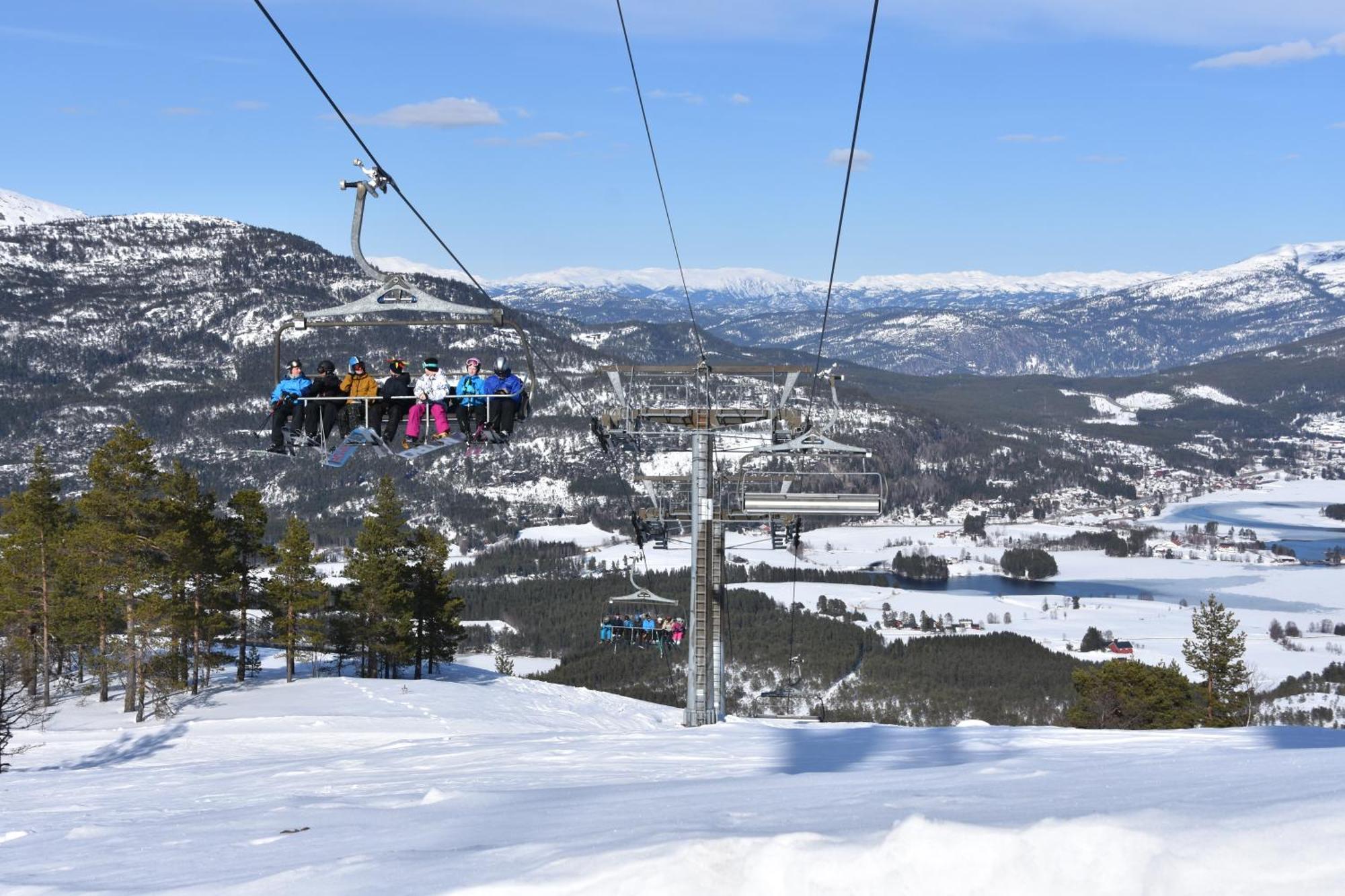 New&Cozy Apartment Near Vradal Panorama Ski Resort, Golf And Beach Extérieur photo